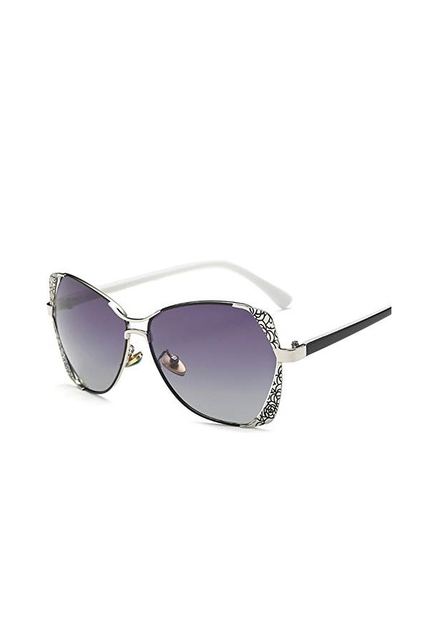 Femmes de luxe étoiles de style HD Lunettes de soleil polarisées dernières dames femmes Lunettes de soleil UV400 avec boîte 