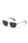 HPIRME Lunettes de soleil rétro œil de chat femmes hommes lunettes de soleil Vintage UV400 lunettes dombre extérieure, 1, ta