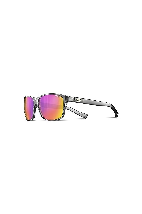 Julbo POWELL Lunettes de soleil Femme Gris Translucide Brillant FR : M Taille Fabricant : M 