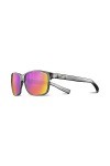 Julbo POWELL Lunettes de soleil Femme Gris Translucide Brillant FR : M Taille Fabricant : M 