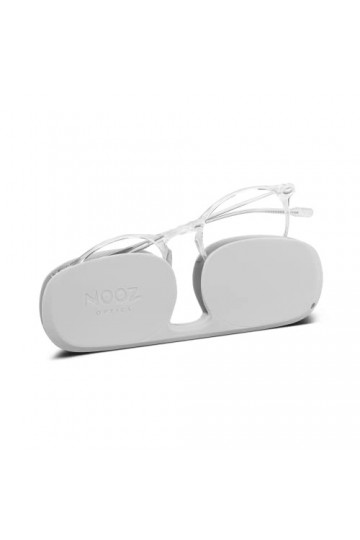 NOOZ Lunettes de Soleil Polarisées Homme et Femme - Protection Catégorie 3 - Couleur Crystal - avec Etui compact - Collection