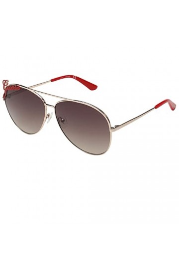 GUESS Femme GU7739 Lunettes de Soleil, Gold, 64
