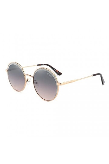 Lee Cooper Lunettes de soleil design avec protection UV - Cadeaux glamour pour femme portées toute lannée, Monture - Or | Ve