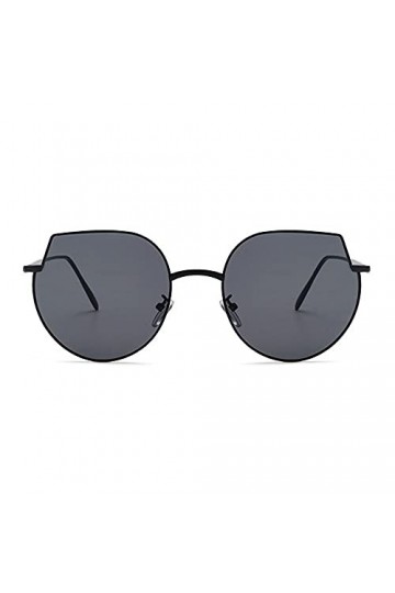 Dabeigouztyjn Lunette de Soleil Femme, Polariseur de Cadre en métal Grand Cadre, adapté aux Dames, Lunettes de Soleil avec de