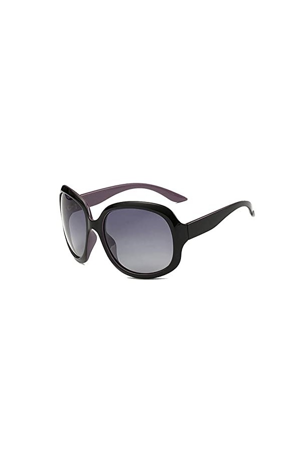 ZJH Lunettes de Soleil Polarisées Classiques pour Femmes Protection UV pour Les activités de Plein air Sorties Sorties Dames 