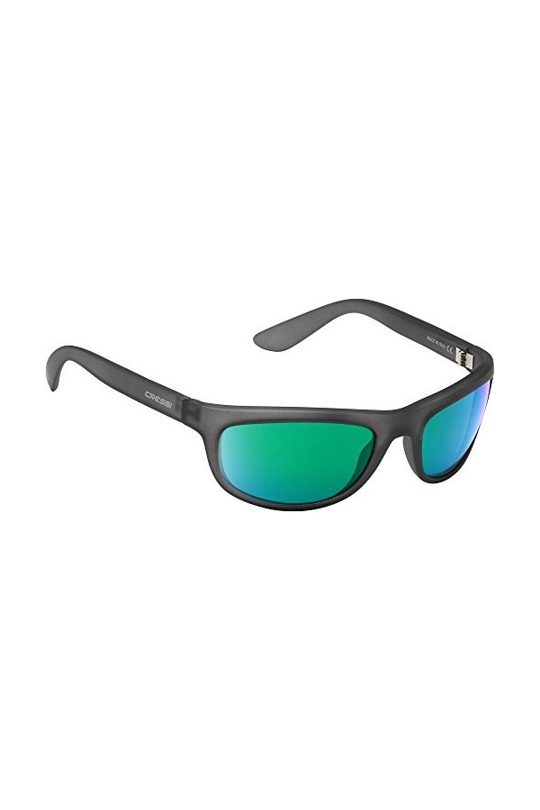 Cressi Sub S.p.A. Wolf Lunettes de soleil Gris/Lentilles Vert