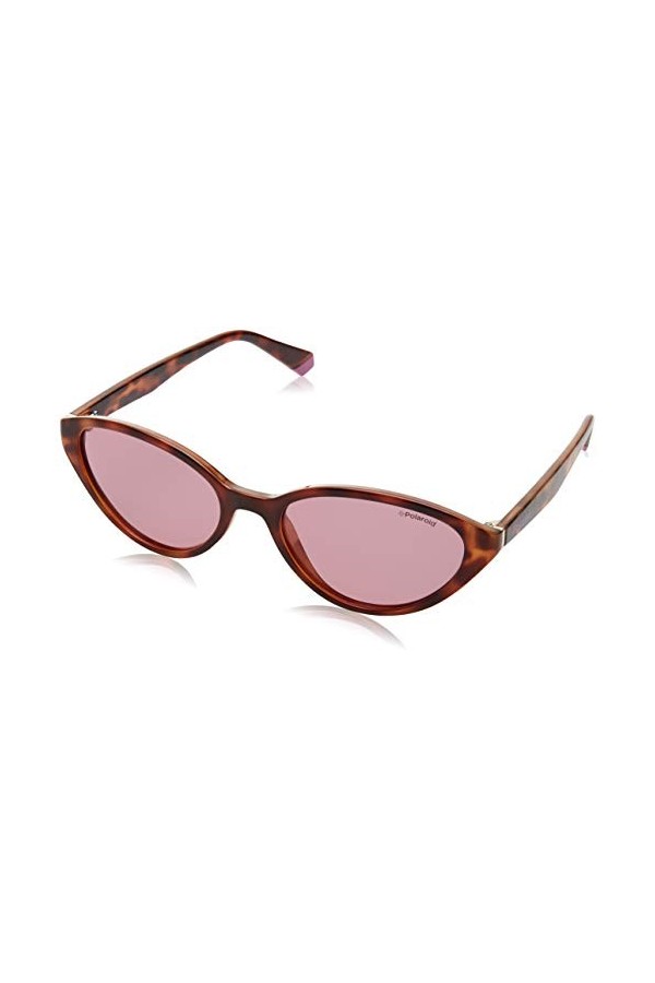 Polaroid PLD 6109/S Sunglasses, 0T4/0F Havana Pink, 53 Womens
