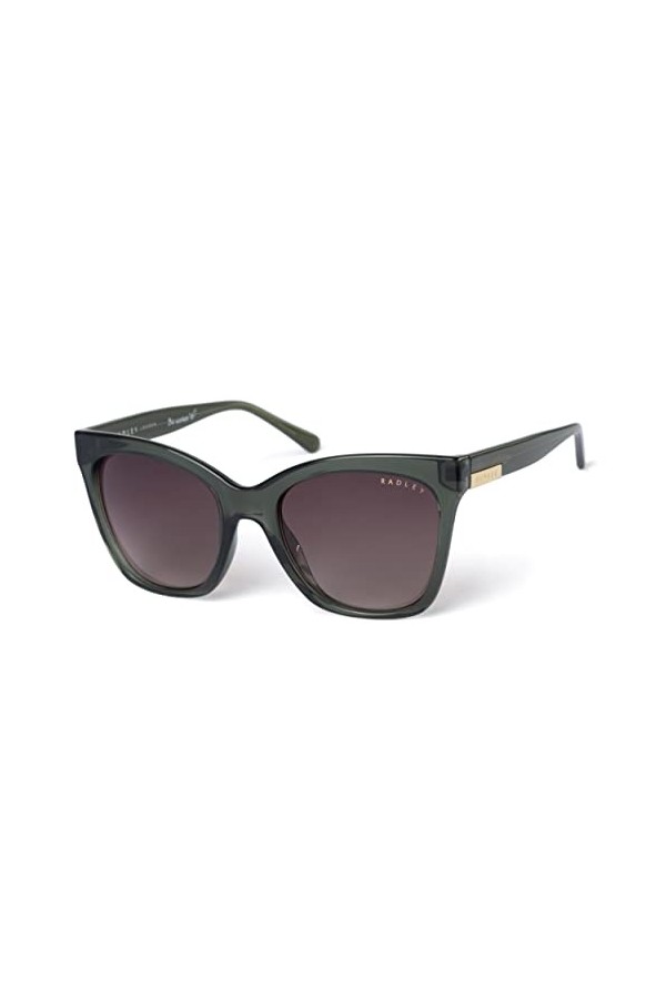 Radley RDS 6504 Womens Sunglasses 109 Palm Leaf Khaki/Brown Gradient