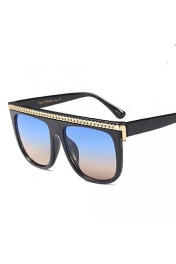 NIUASH Lunettes de Soleil polarisées Lunettes de Soleil carrées Unisexes Oculos De Sol Femmes Lunettes de Soleil-C