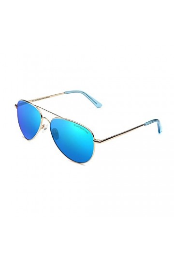 CLANDESTINE A10 Light Blue N by Elsa Pataky - Lunettes de soleil nylon HD homme & femme