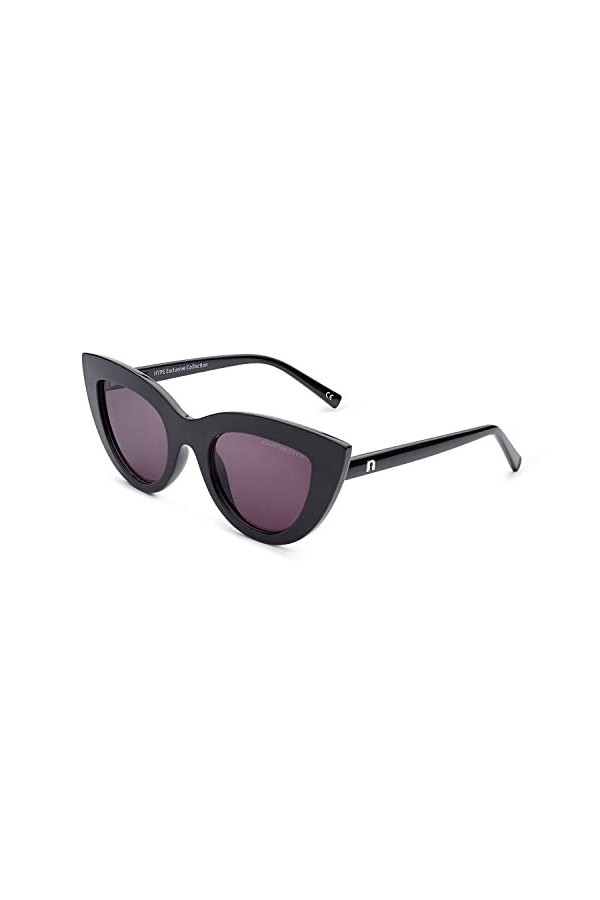 CLANDESTINE Gatto Black Violet by HYPE - Lunettes de soleil polarisées homme & femme
