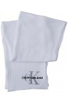 Calvin Klein Knitted Women Scarf ÉCHARPE Femme J Basic TRICOTÉE, Bright White, OS