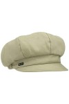 Lipodo Casquette Gavroche Classic Femme - Made in Italy Baker Boy avec étiquette pour visière, visière Printemps-été - Taille