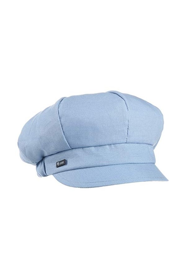 Lipodo Casquette Gavroche Classic Femme - Made in Italy Baker Boy avec étiquette pour visière, visière Printemps-été - Taille