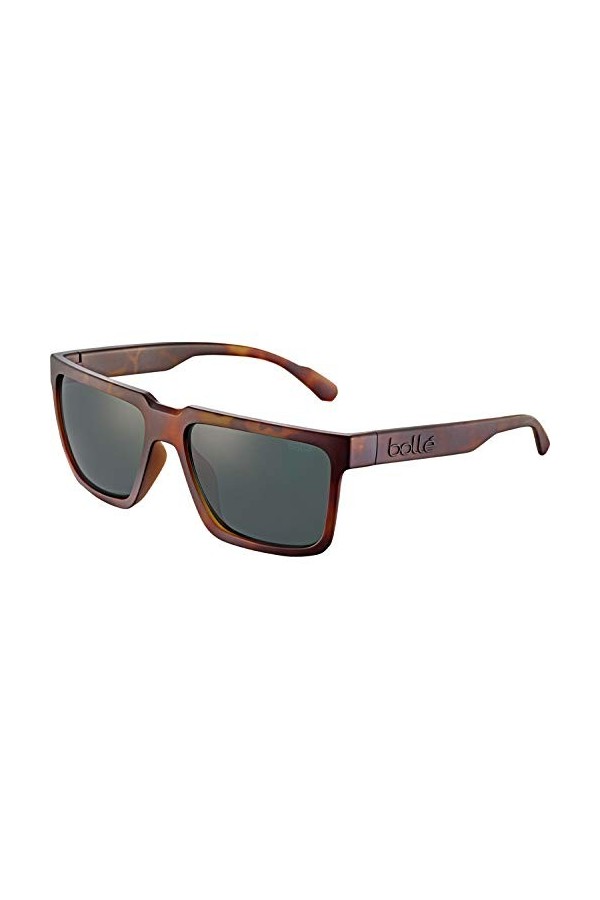 bollé - FRANK Tortoise Matte - TNS, Lunettes de soleil, Medium, Mixte Adulte