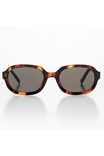 isheep Lunettes de soleil pour hommes et femmes,Lunettes de conduite Cadre en métal classique Protection UV400 SIS-18-DM Tor