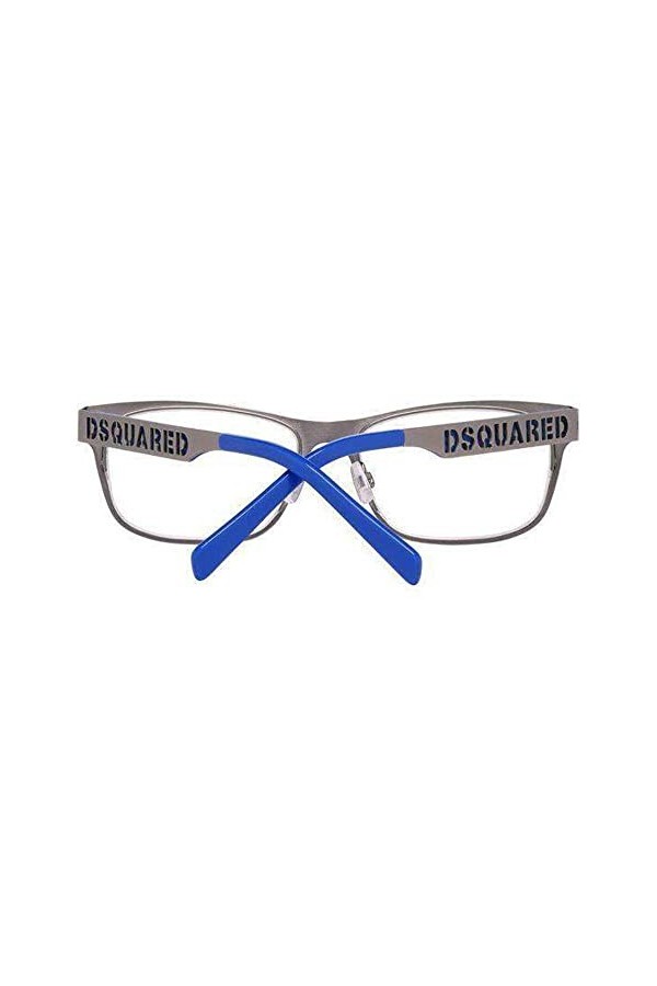 Dsquared Dsquared2 Optical Frame DQ5097 015 54 Lunettes de Soleil, Argenté Silber , Homme