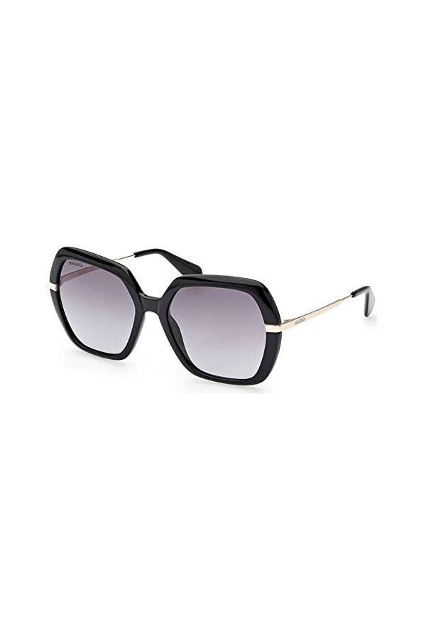 MAX &CO MO0063 Lunettes de Soleil, Blanc/Autre, 57/18/140 Femme