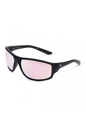 CLANDESTINE Curve Matte Black Rose - Lunettes de soleil polarisées homme & femme