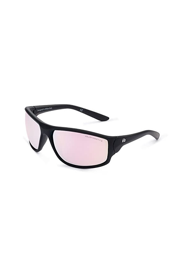 CLANDESTINE Curve Matte Black Rose - Lunettes de soleil polarisées homme & femme