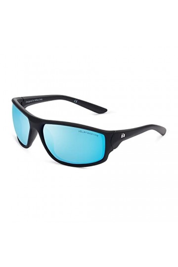 CLANDESTINE Curve Matte Black Blue N - Lunettes de soleil nylon HD homme & femme