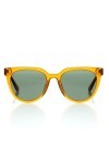 isheep Lunettes de soleil Polarisées vintage Carré pour femmes hommes, mode Petite monture métallique SIS-15-YE（Jaune）
