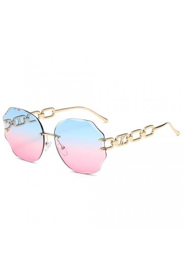 HPIRME Lunettes de soleil Femme Lunettes de vue Nuances Lunettes de soleil Femme Accessoires sans cadre Femme Lunettes de sol