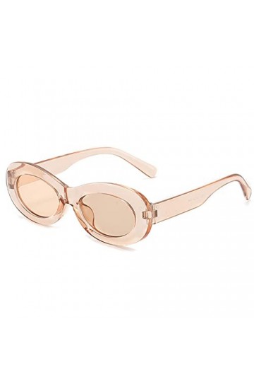 Générique Lunettes de soleil de vacances en plein air ovales à petit cadre pour hommes et femmes