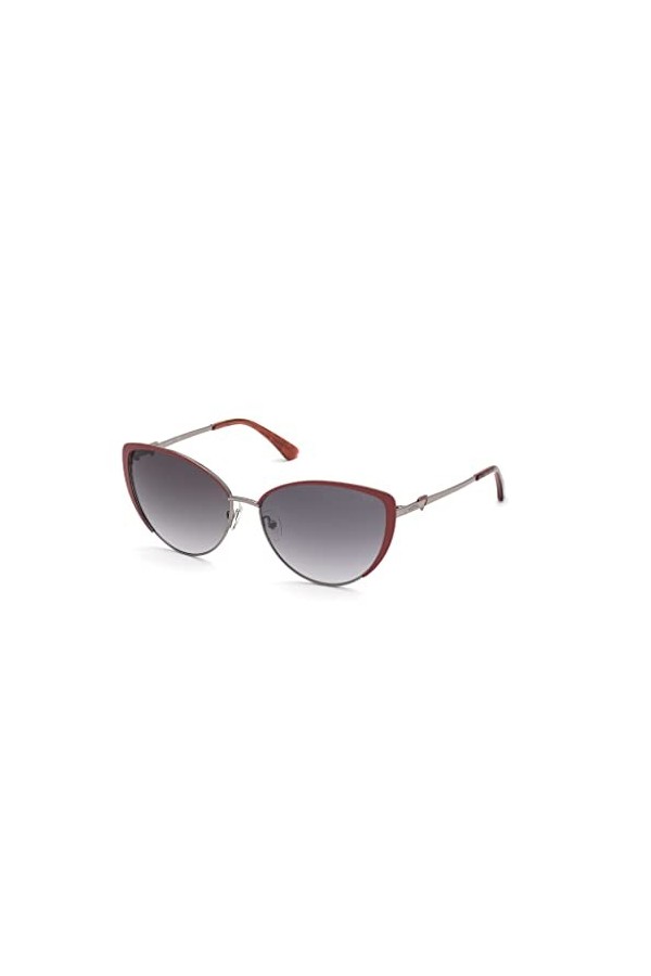 GUESS GU7744, Lunettes de soleil Femme, shiny bordeaux, 61
