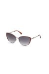 GUESS GU7744, Lunettes de soleil Femme, shiny bordeaux, 61