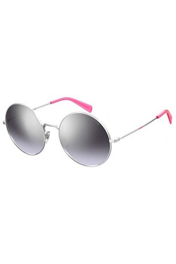 Levis Lunettes de soleil Lv 1011/S pour femme, Argent, 55mm, 20mm