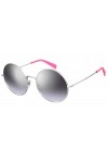 Levis Lunettes de soleil Lv 1011/S pour femme, Argent, 55mm, 20mm
