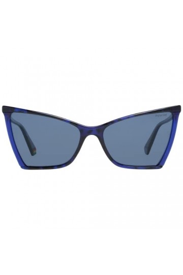 Polaroid PLD 6127/S Ipr/C3 Havana Blue 57, Lunettes de Soleil Femme, Taille Unique