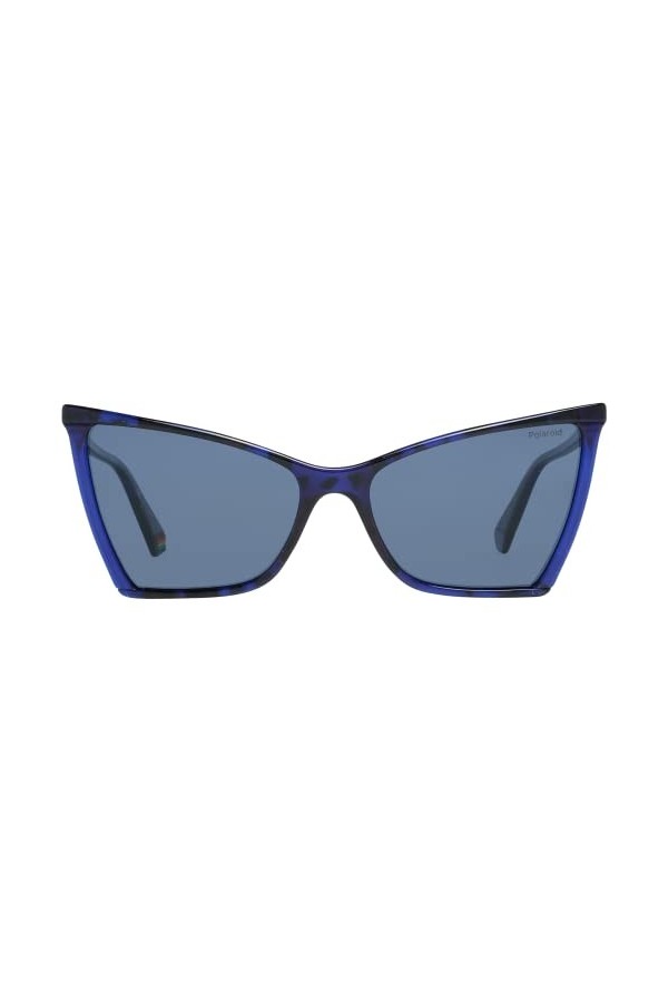 Polaroid PLD 6127/S Ipr/C3 Havana Blue 57, Lunettes de Soleil Femme, Taille Unique