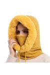 YAMEE Cagoule Femme Hiver Chaud,Balaclava Femme Chapeau Cagoule,Chapeau dhiver pour Les Sports De Plein Air dhiver