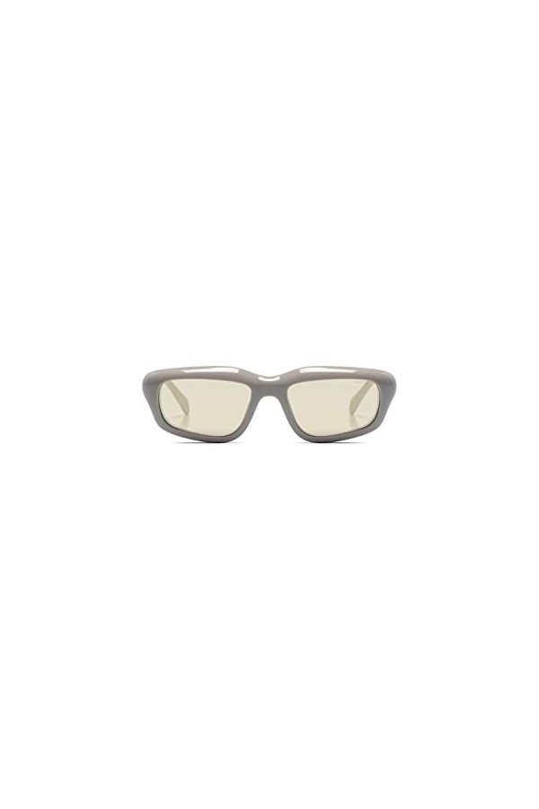 KOMONO Matt Lunar TR90 Lunettes de soleil unisexes rectangulaires pour hommes et femmes avec protection UV et verres résistan