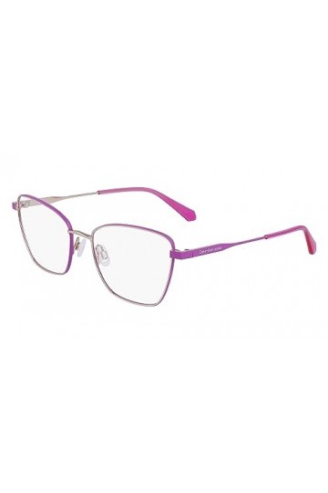 Calvin Klein Jeans Optical Lunettes de Soleil, Or/Violet, 54/18/140 Femme