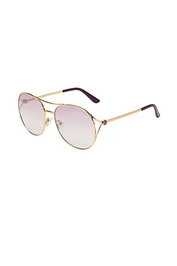 Guess 0 Lunettes de Soleil, Gold, 59 Femme