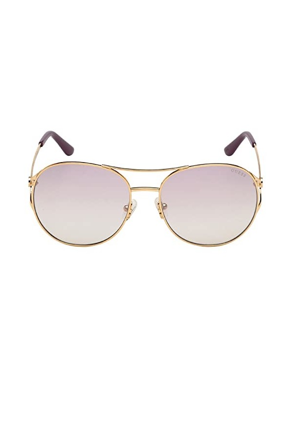 Guess 0 Lunettes de Soleil, Gold, 59 Femme