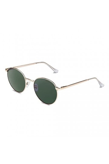 CLANDESTINE Orbita Gold Dark Green - Lunettes de soleil Nylon HD homme & femme