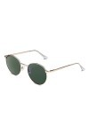CLANDESTINE Orbita Gold Dark Green - Lunettes de soleil Nylon HD homme & femme