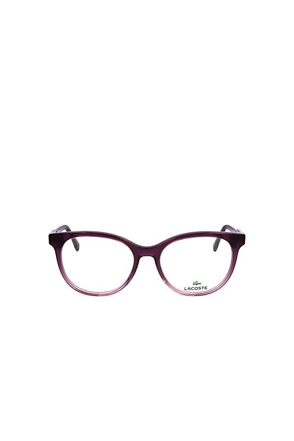 Lacoste L2869 Lunettes de Soleil, Dégradé de Violets, 53 Femme