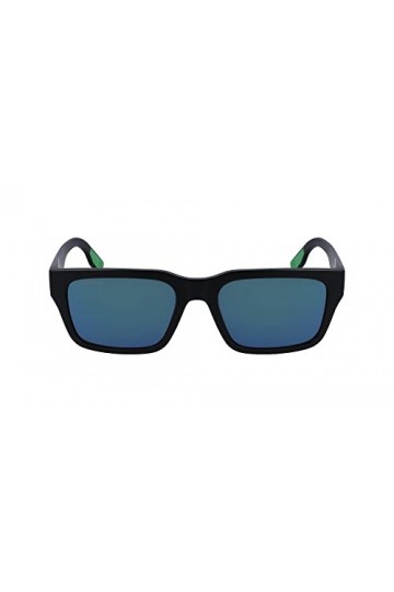 LACOSTE L6004S Lunettes de Soleil, Matte Black, Taille Unique Homme