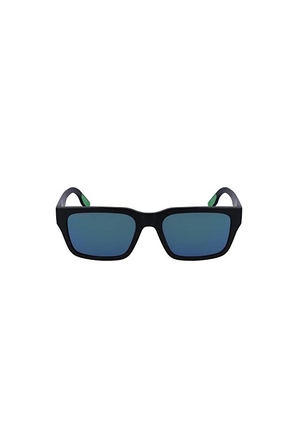 LACOSTE L6004S Lunettes de Soleil, Matte Black, Taille Unique Homme