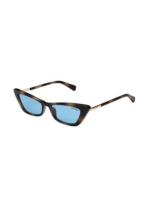 Guess Gu8229 Lunettes de Soleil, Multicolore Blonde Havana , 53 Femme