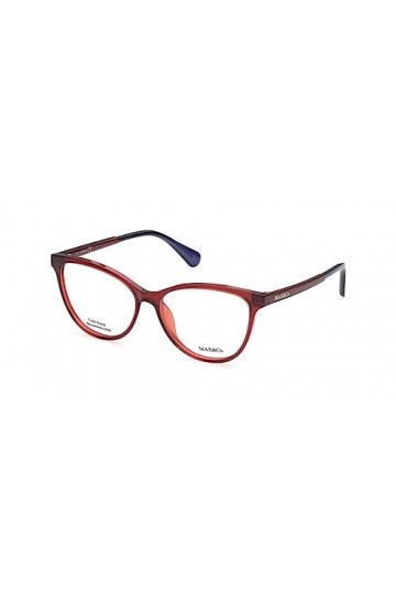MAX &CO MO5039 Lunettes de Soleil, Rouge Brillant, 54/14/140 Femme