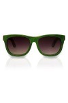 Lunettes de soleil en bois skate-board vert