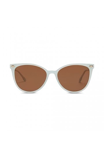 NOOZ Lunettes de soleil polarisées Bleu Glacé Forme Papillon en Nylon pour femme Essential Ivy