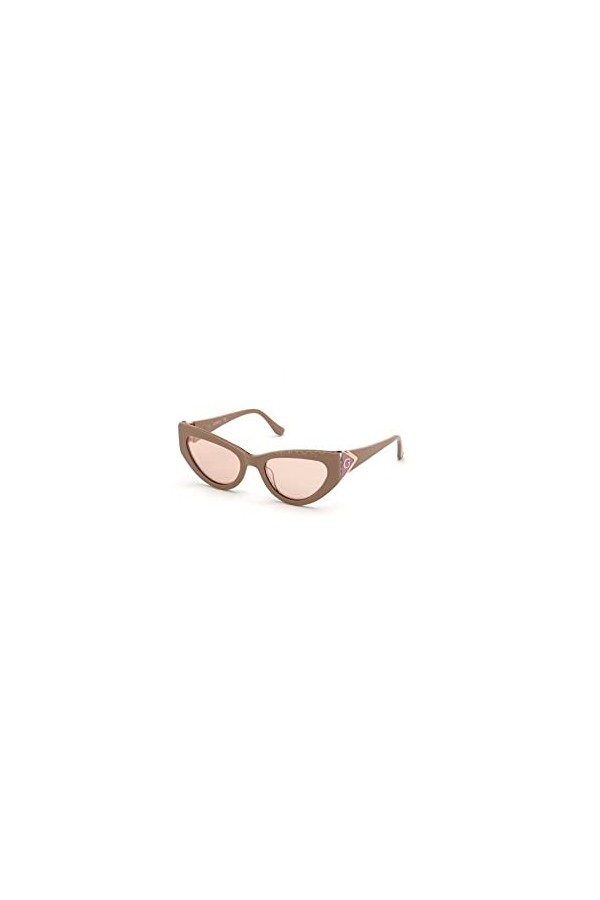 GUESS Femme 0 Lunettes de Soleil, Shiny Beige, 54