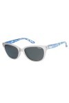 ONeill Womens Polarized Sunglasses - Matte light grey/Solid smoke Lens - ONKEALIA2.0-113P size 55-18-140 mm